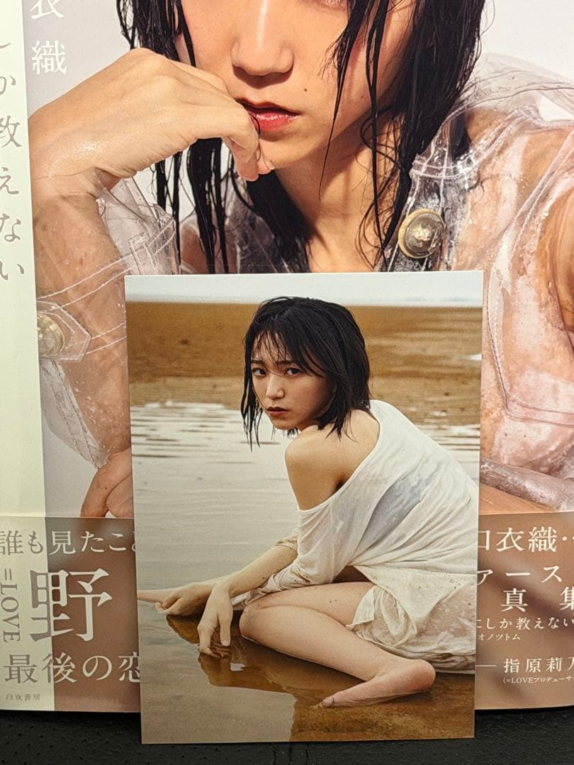 卵*き様 初版 ポストカード付き 「君にしか教えない」野口衣織ファースト写真集