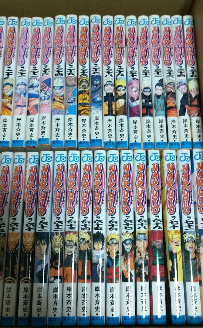 J*n様 NARUTO -ナルト- 全72巻セット