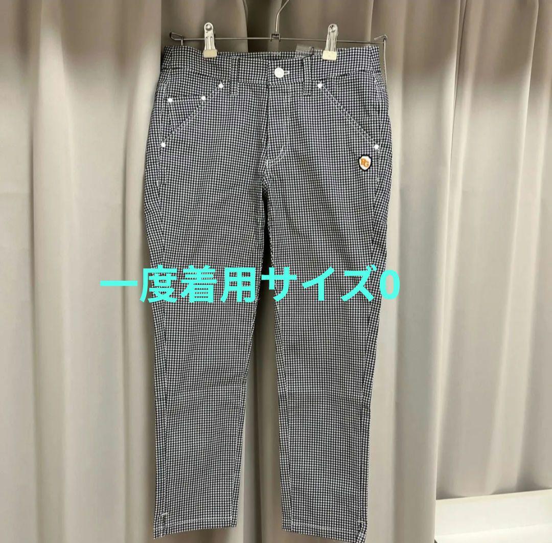 パーリーゲイツ　ゴルフウェア　千鳥柄美脚パンツサイズアウト出品