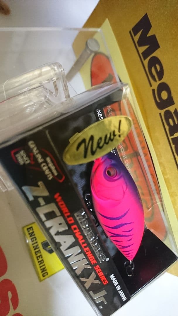 メガバス ito z-クランクjr. ジュニア ピーチタイガー 新品未開封