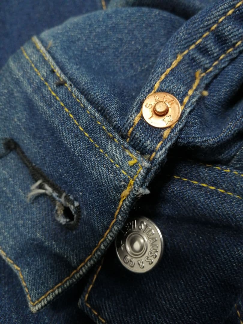 LEVI'S　ジャケット★Ｇジャン★ウエスタン★ベトナム製★程度良好★