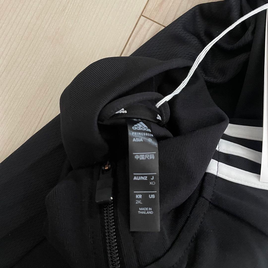 アディダス aeroready セットアップ ジャージ　ブラック　XO
