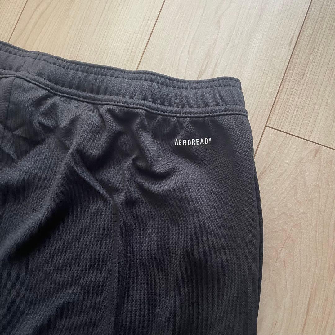 アディダス aeroready セットアップ ジャージ　ブラック　XO