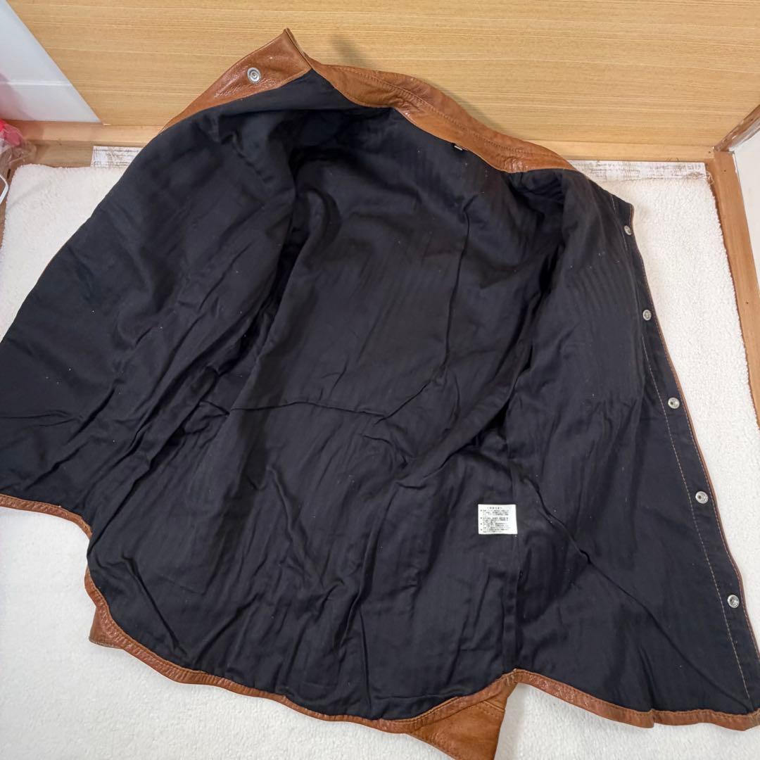 THE FLAT HEAD ザフラットヘッド 本革 鹿革 ディアスキン シャツ