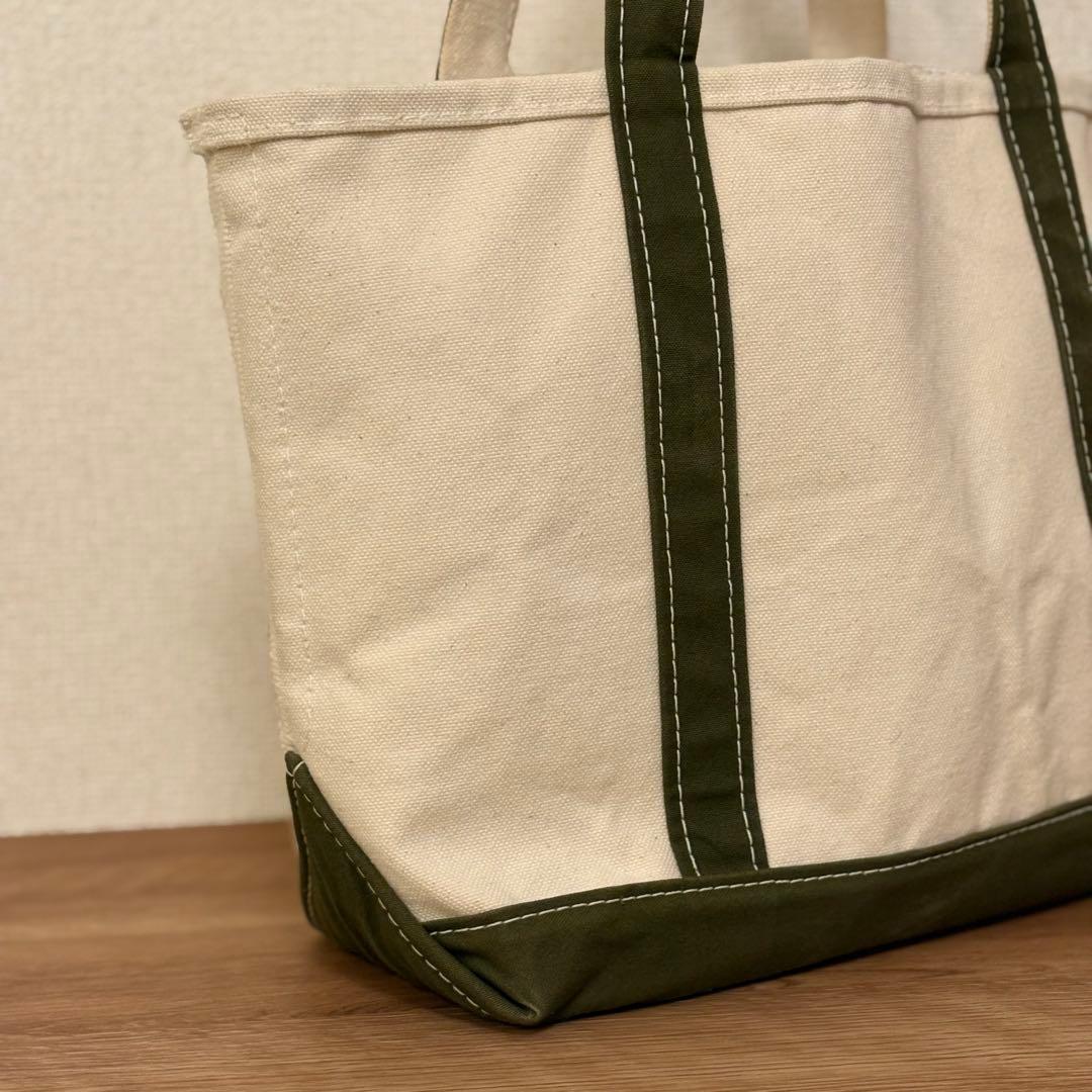 L.L.Bean - ボートアンドトート USA製 オリーブ medium