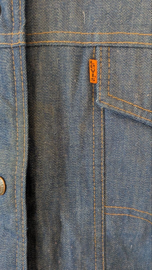 希少 70s USA製 Ski Levi's デニムダウンジャケット