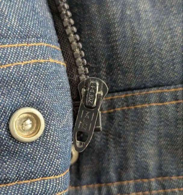 希少 70s USA製 Ski Levi's デニムダウンジャケット