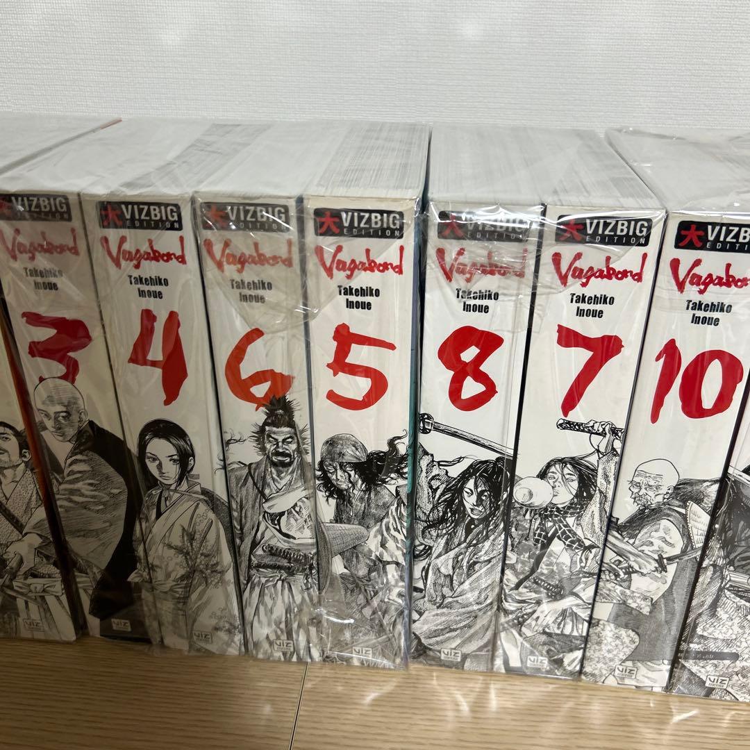 バガボンド　英語版　1-12 極美品