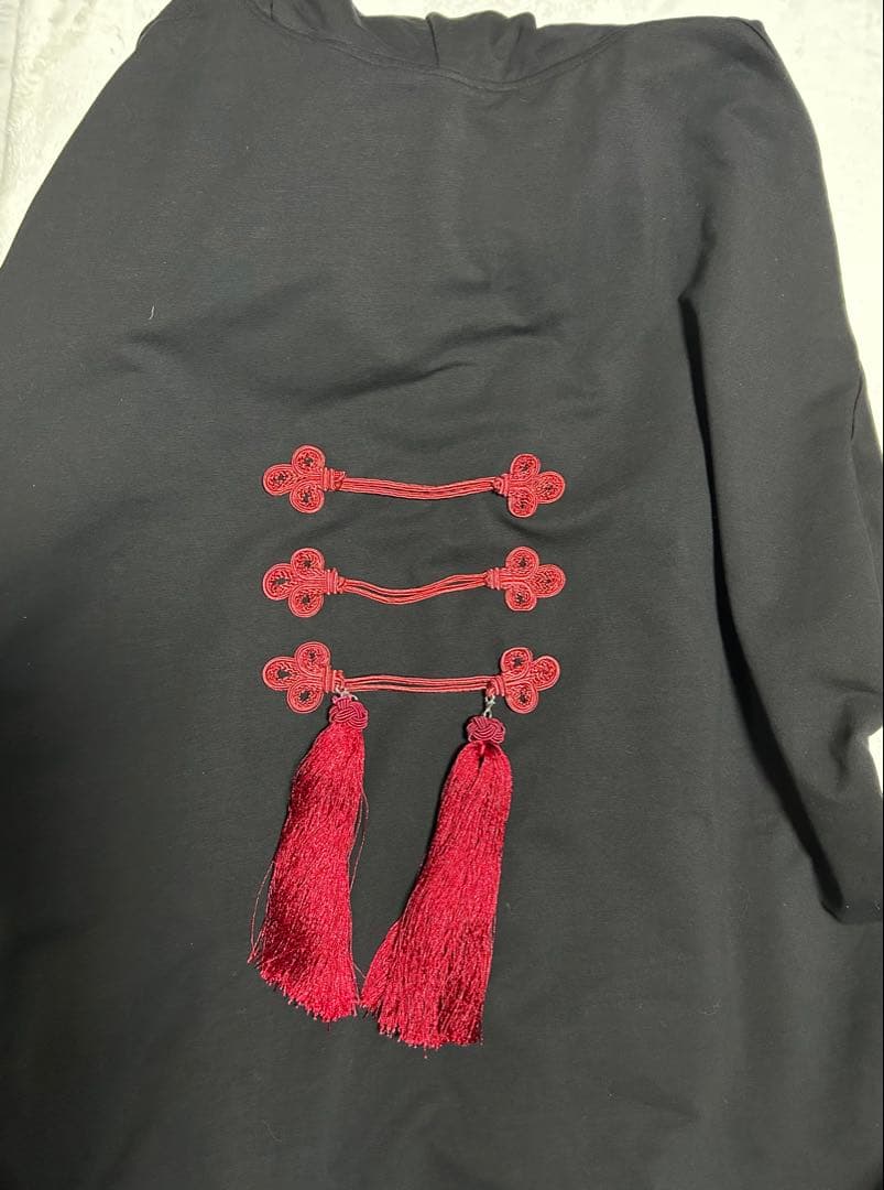 Favorite × さくしゃ2 中華襟 ビックシルエットパーカー　M〜Ｌ