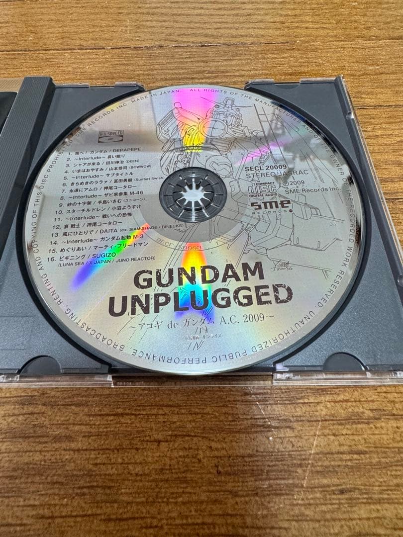 ガンダム・アンプラグド～アコギ de ガンダム A.C.2009～　CD