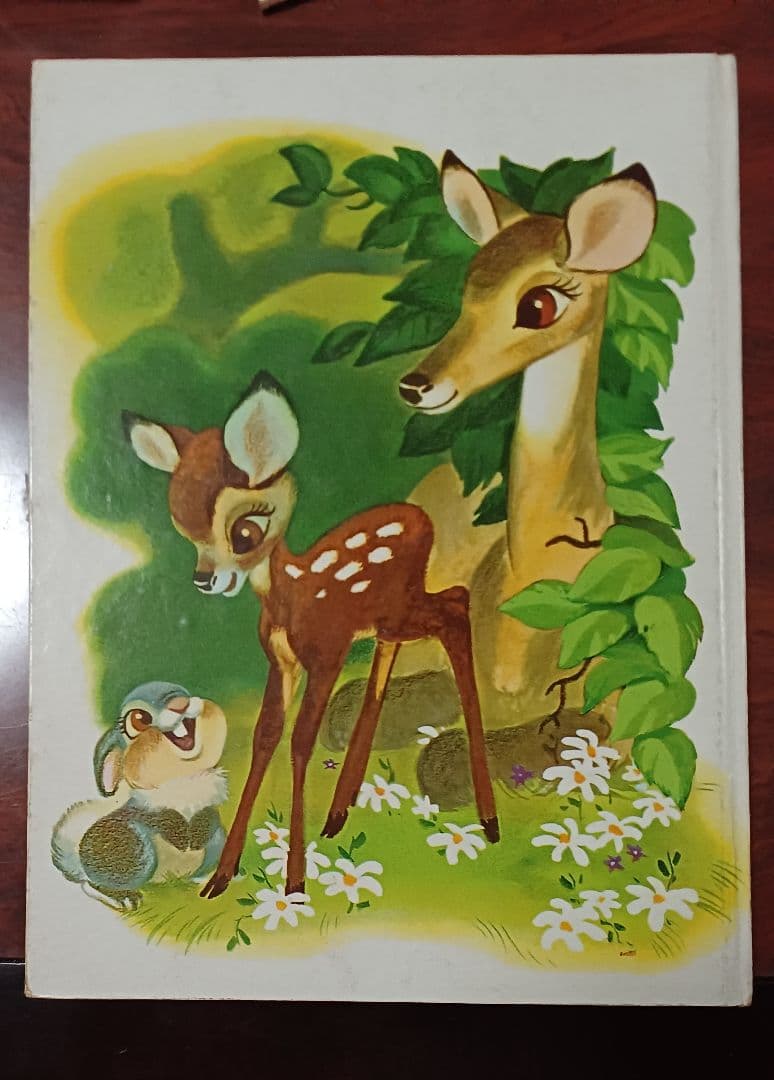 ディズニー　WaltDisney's　Bambi　絵本　バンビ