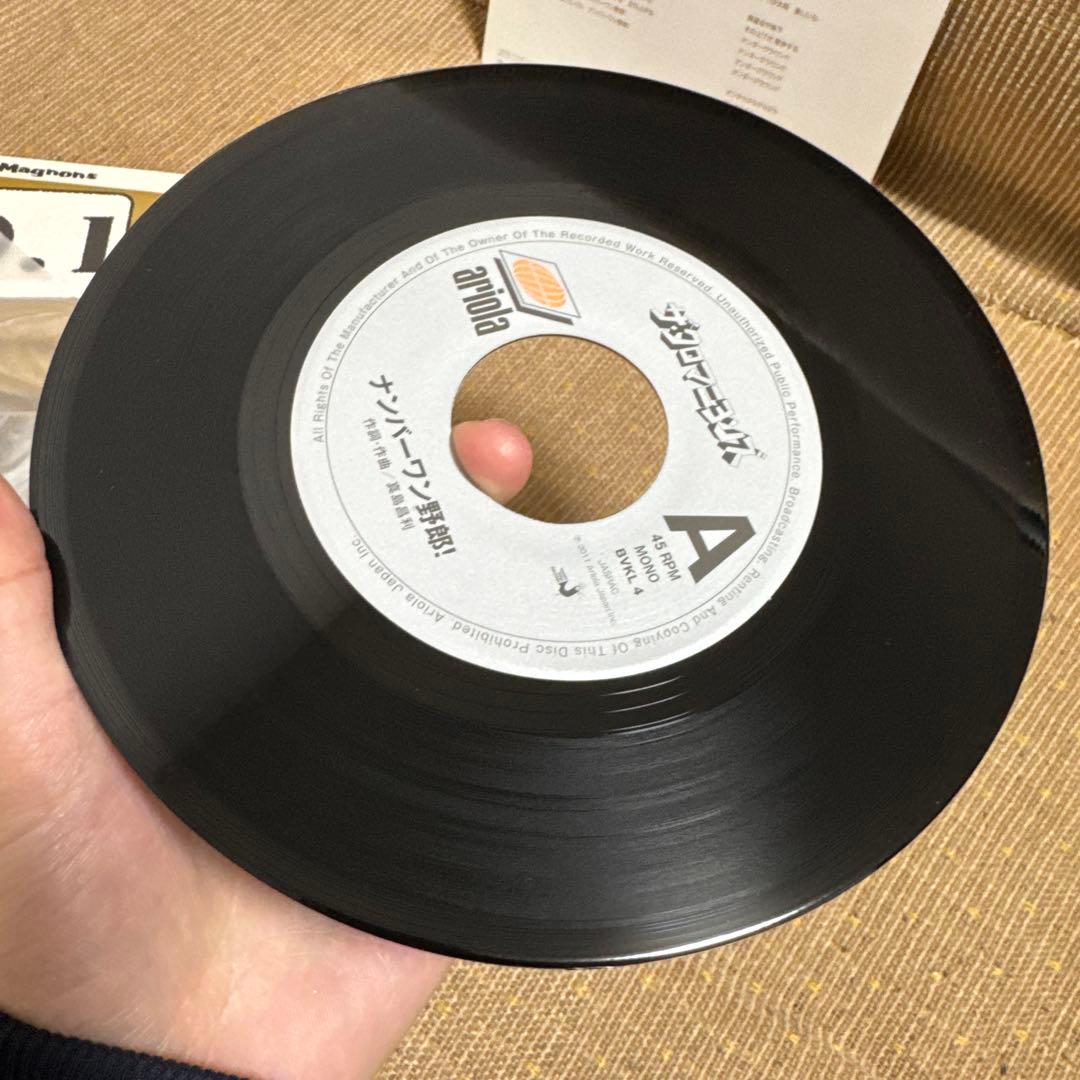 す*け様 【EP】【帯有】ナンバーワン野郎！　ザ・クロマニヨンズ　レコード