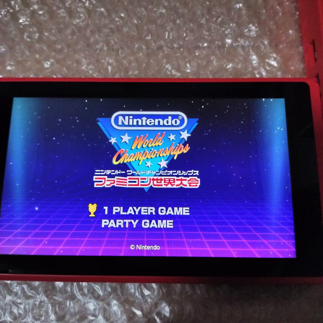 任天堂スイッチ本体XKJ ドック マリオレッド動作確認品 持ち運び用Bag付き