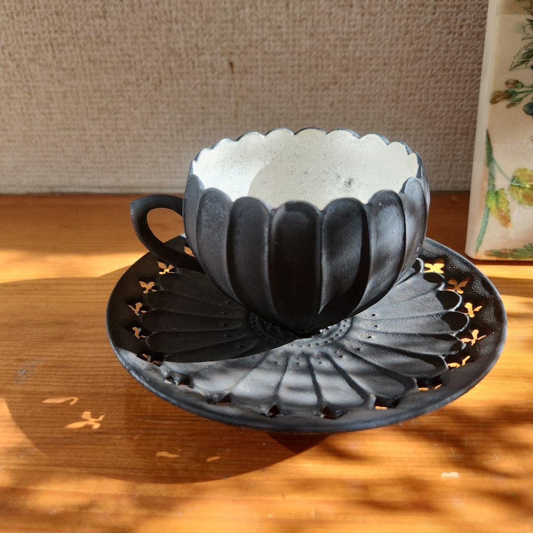 伊藤剛俊　陶芸家　新品未使用　工芸品　作家の器　カップ&ソーサーセット
