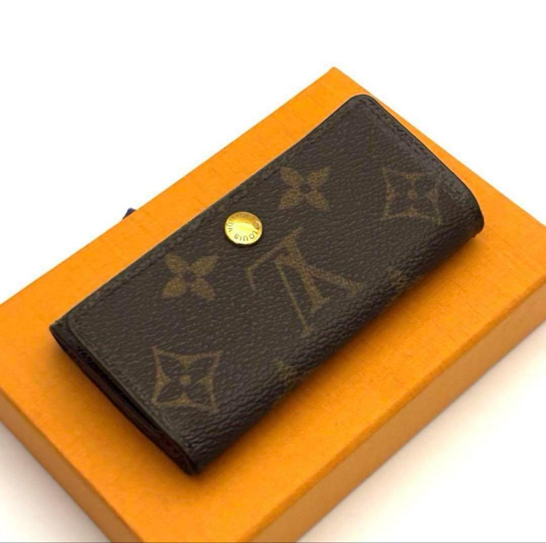 ⭐️超極美品レベル⭐️ルイヴィトン⭐️モノグラム⭐️ミュレティクレ⭐️4連キーケース⭐️