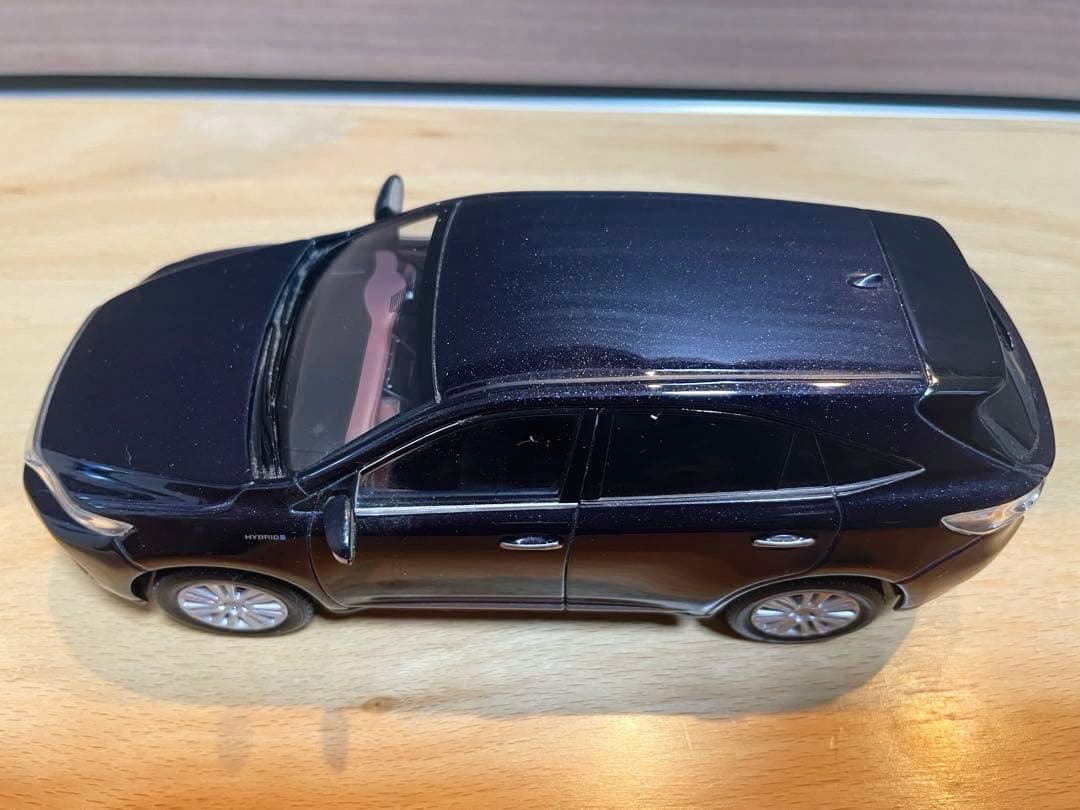 トヨタ ハリアー サンプル ミニカー ブラックパール1/30