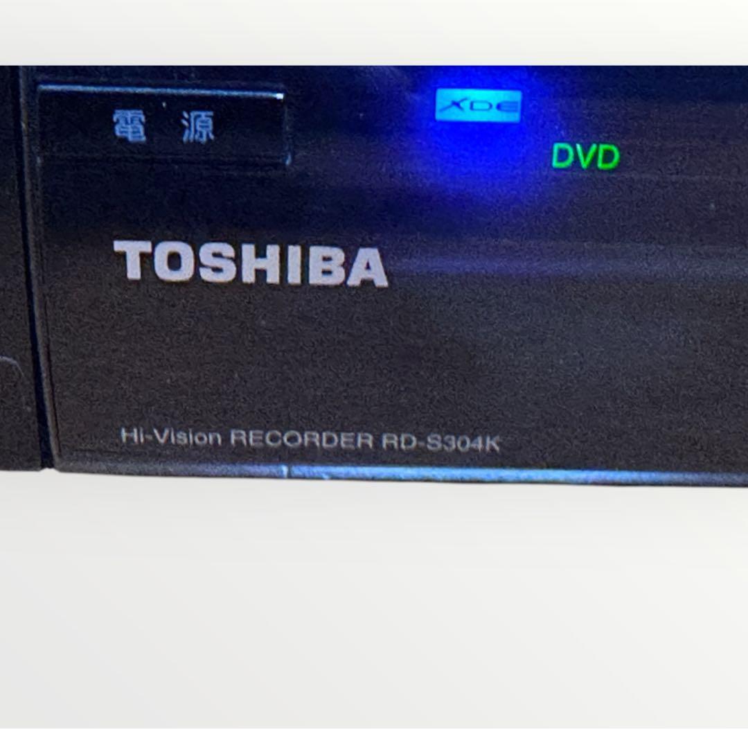 東芝 TOSHIBA RD-S304K ハイビジョン DVD/HDDレコーダー