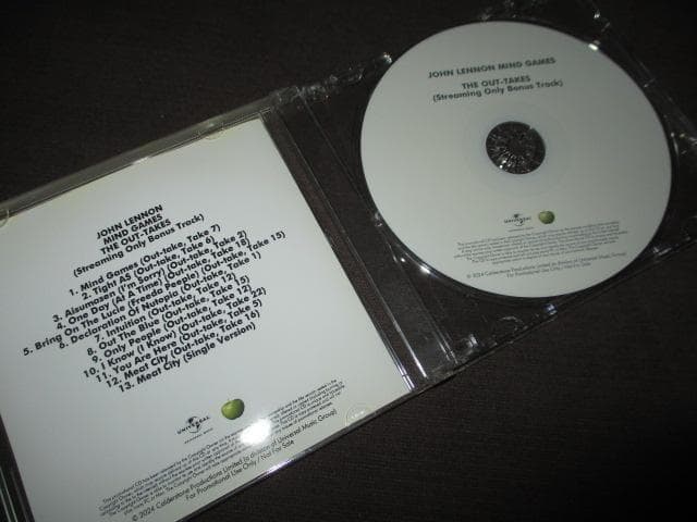 洋楽 John Lennon Mind Games (VERY RARE SET!!)
