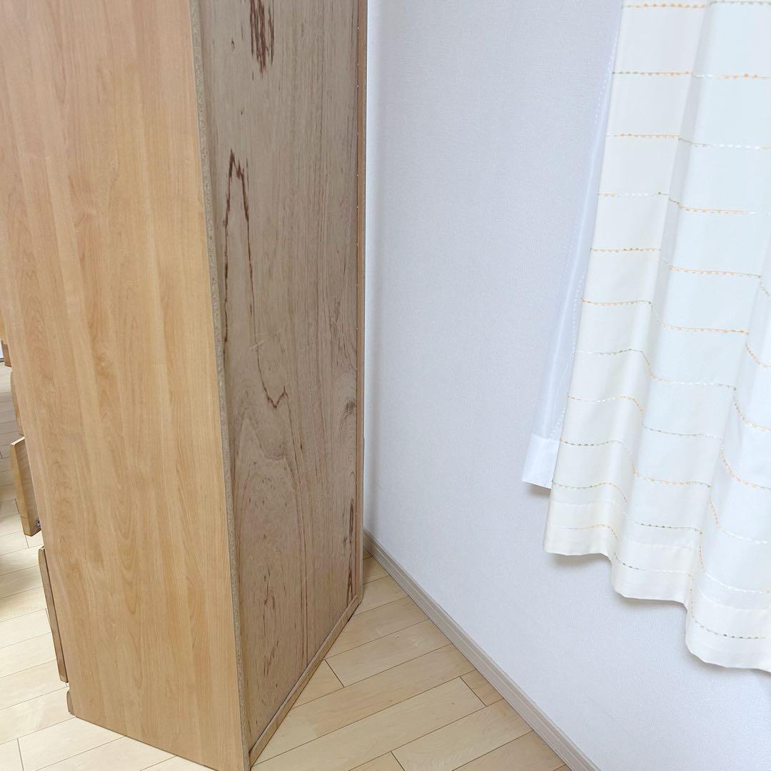 スリムキッチンボード　隈木工所　大川家具　ナチュラルカントリー　アルダー材天然木