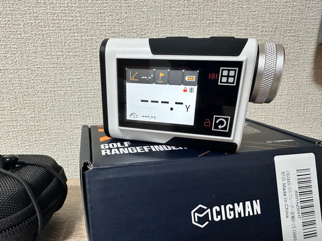【ほぼ未使用品】CIGMAN CT-1200PRO ゴルフ用距離計