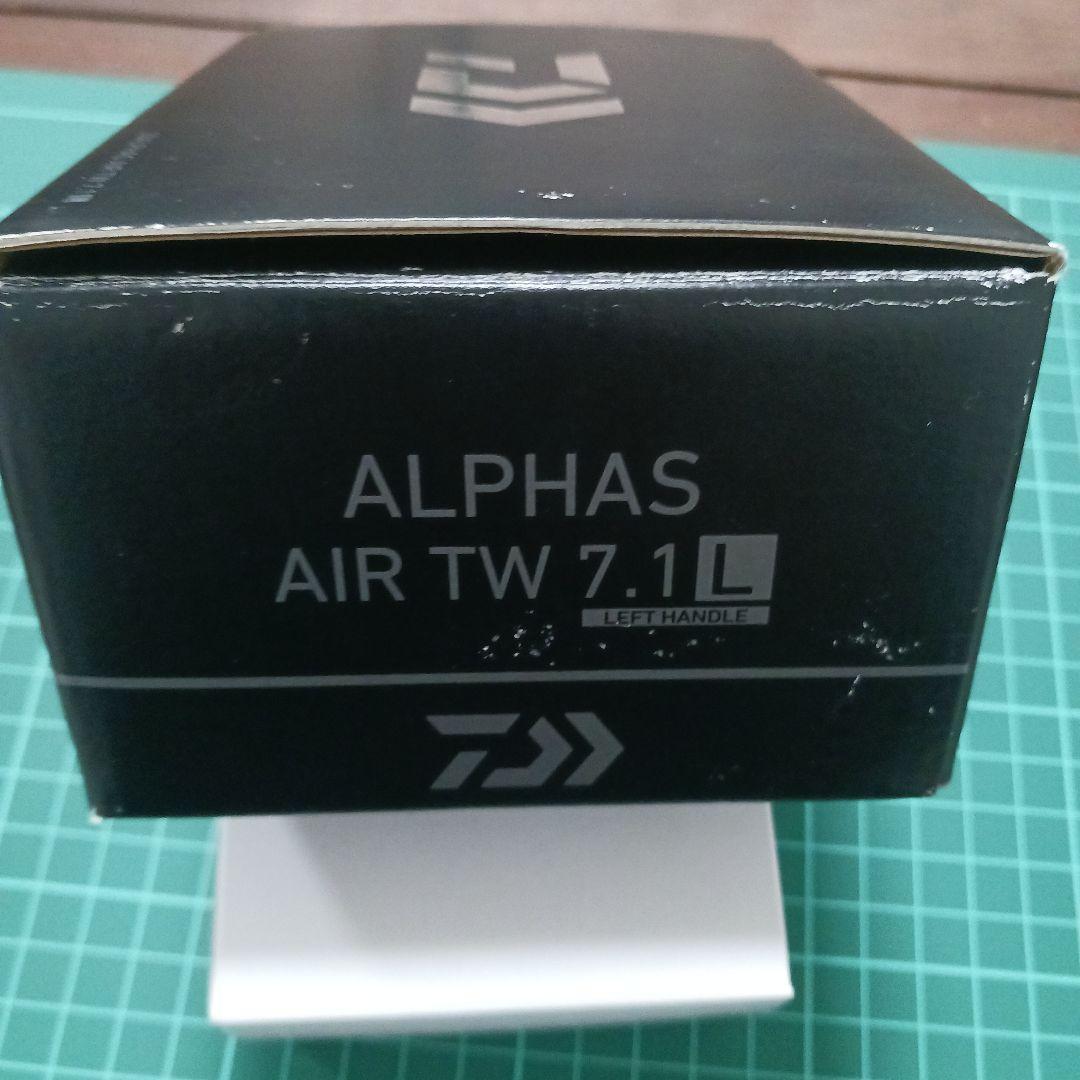 20 ALPHAS AIR TW 7.1 L ベイトリール 左巻き 美品 箱あり