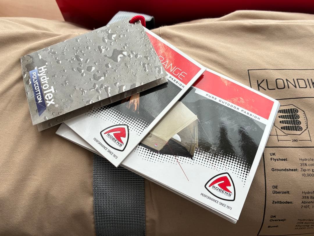 ローベンス ROBENS Klondike S 純正カーペット付き