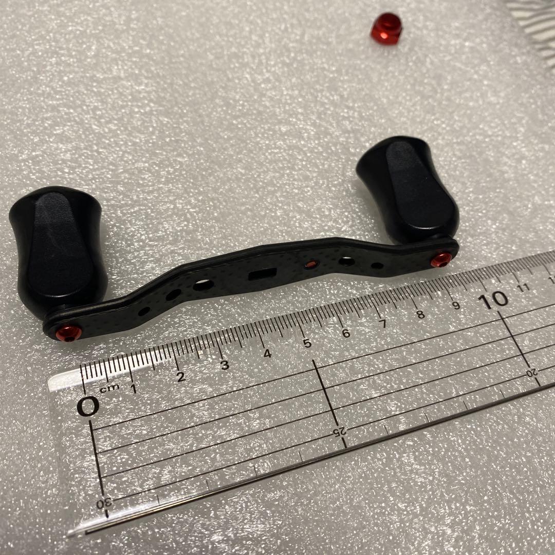 KTF EXA カーボンハンドル　軸間90mm レッド　中古