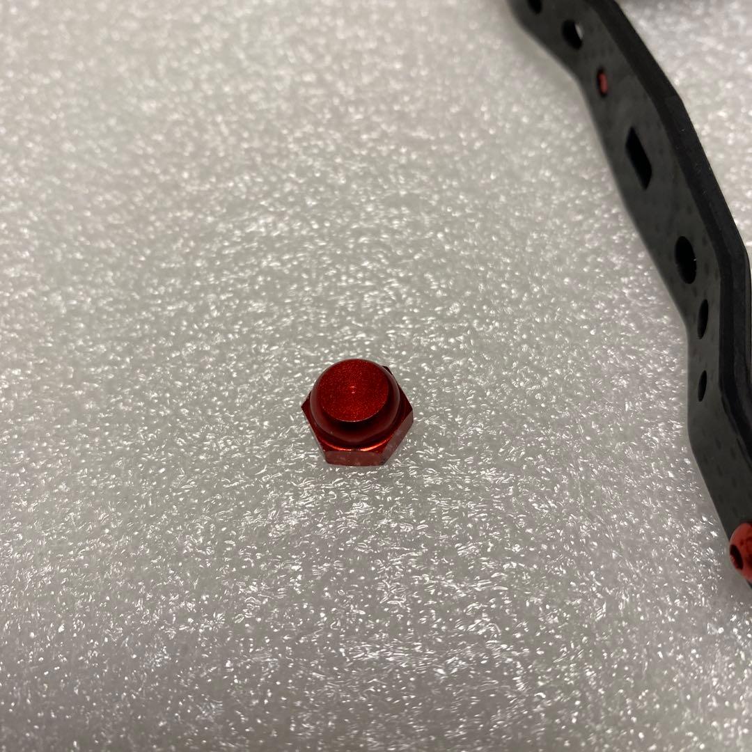 KTF EXA カーボンハンドル　軸間90mm レッド　中古