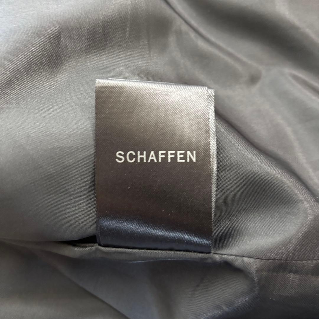 SCHAFFEN 馬革 ホースハイド レザージャケット ライダース ブラウン
