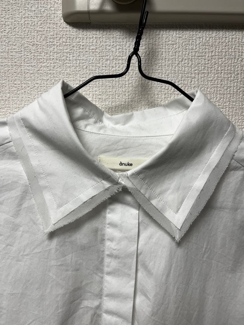 ANUKE (アンヌーク）Cotton Oversize Shirts