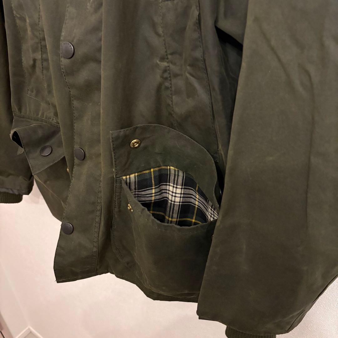 バブアー ビデイル 英国製 セージ Barbour BEDALE ビンテージ