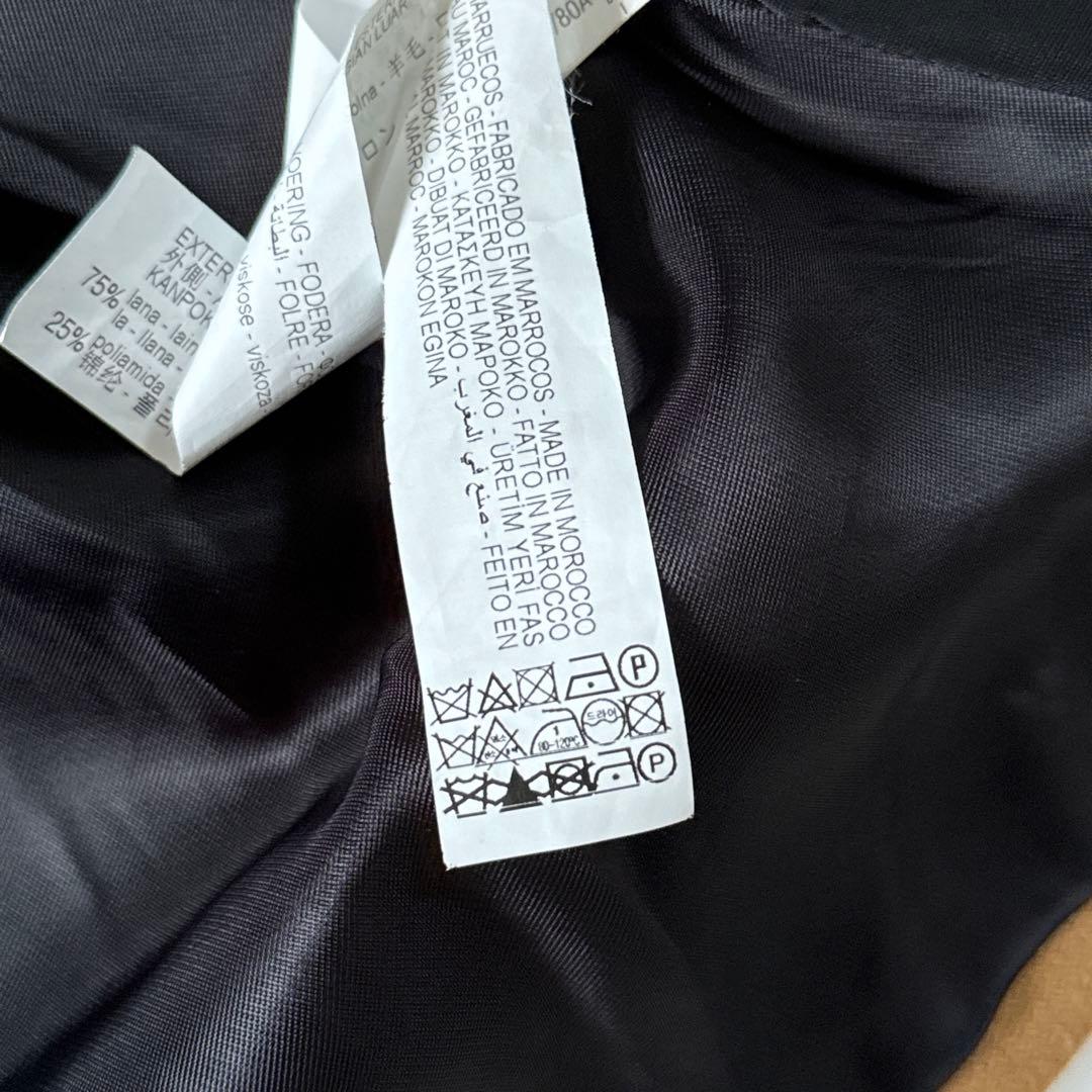 ZARA マンテコ ケープ ポンチョ キャメル XS
