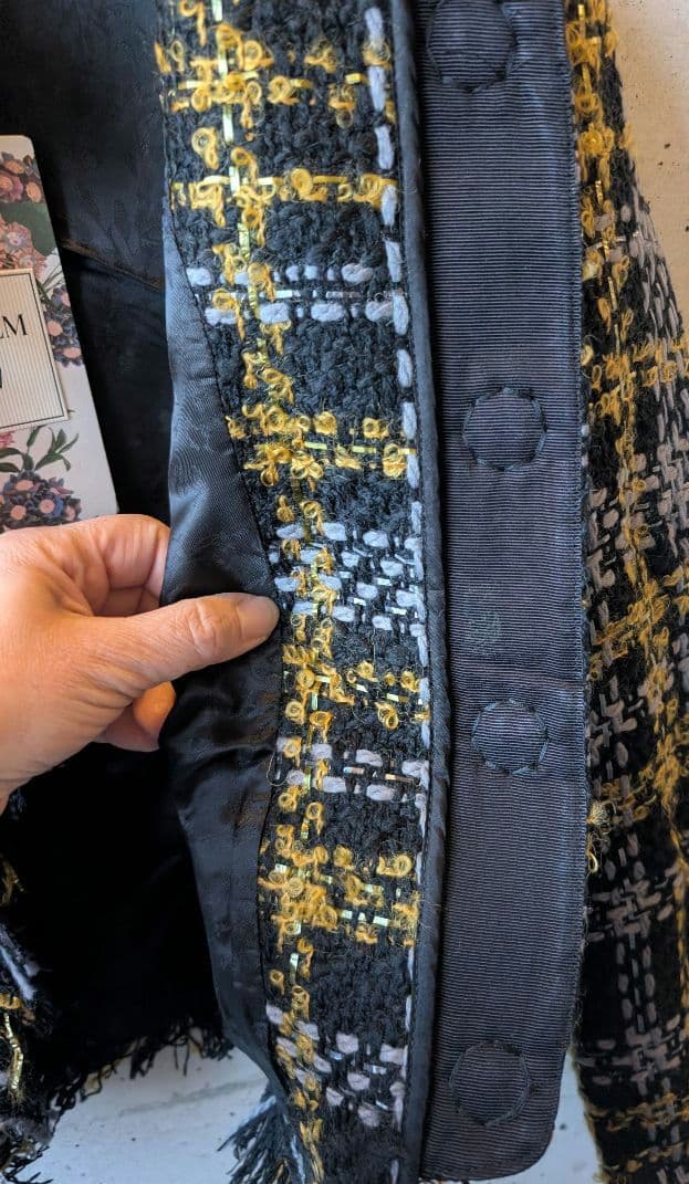 コメントあり 新品未使用！ERDEM コラボ ツイードジャケット