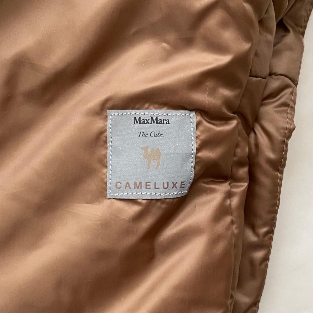 MaxMara The Cube CAMELUXE ケープ　ポンチョ　中綿　M