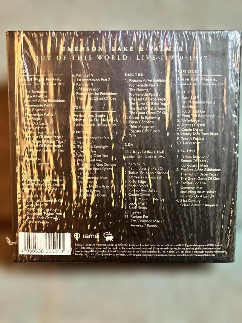 洋楽 Emerson, Lake & Palmer Out Of This World