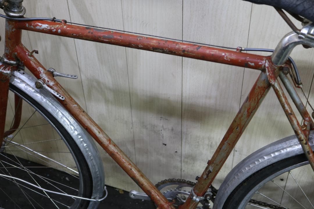 稀少！OLD VINTAGE　26型 ハンドメイドランドナー2X5S 535mm