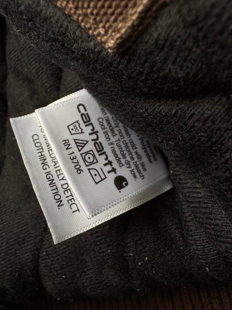 カーハート　carhartt アクティブジャケット　ダークブラウン