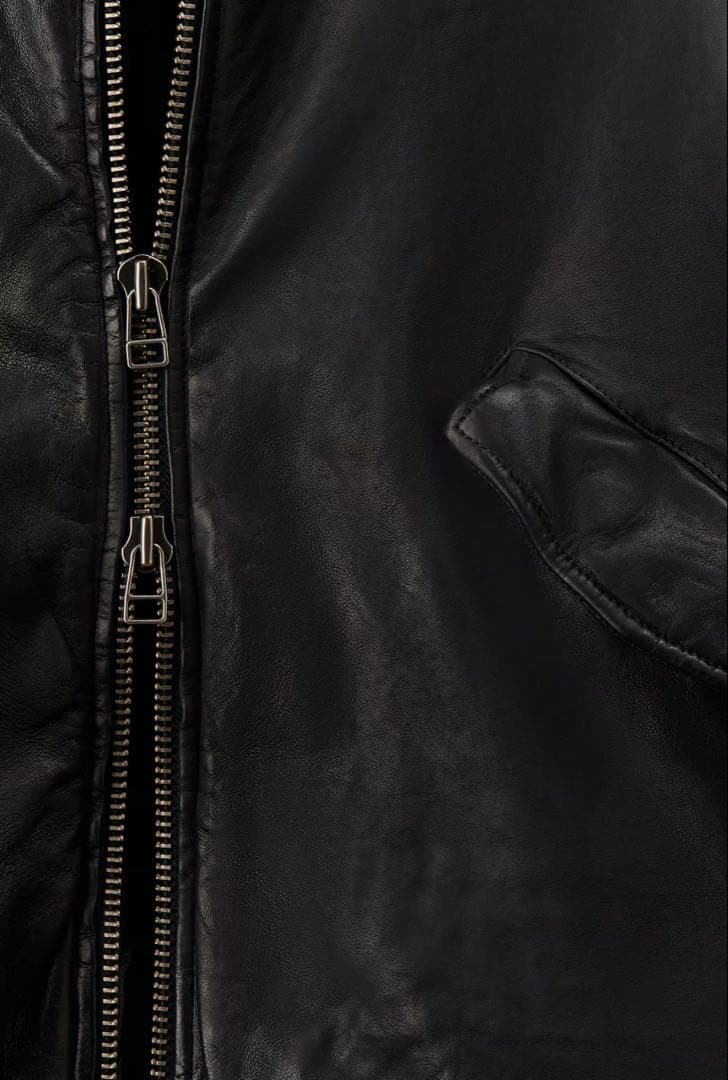  ATELIER ルーズフィット レザー アビエータージャケット M 新品