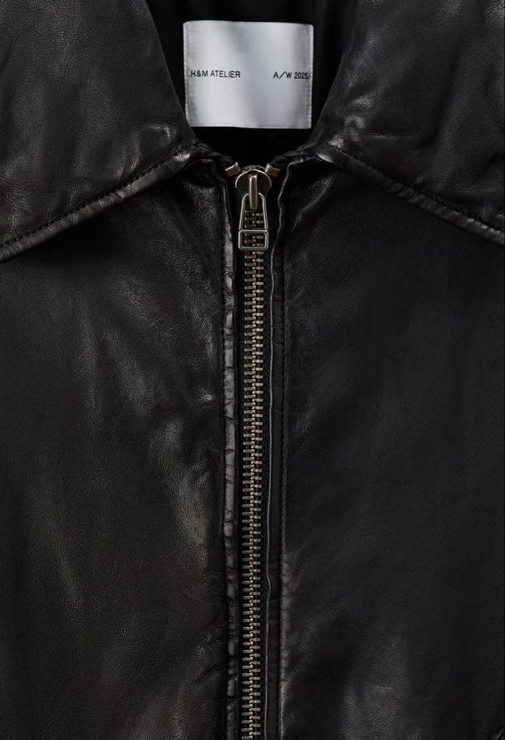  ATELIER ルーズフィット レザー アビエータージャケット M 新品