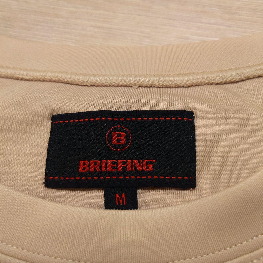 BRIEFING ベージュ トレーナー M