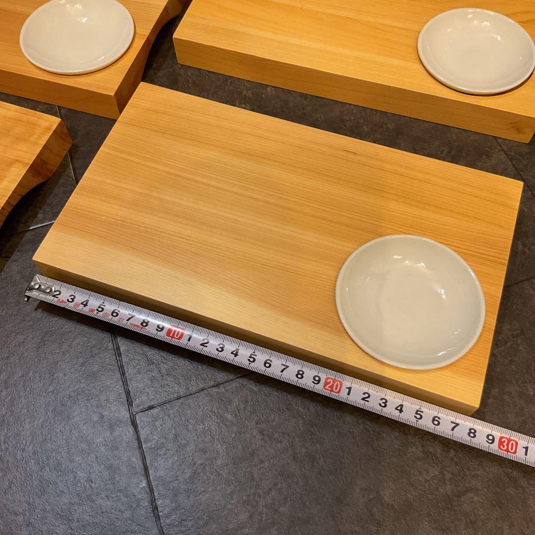お寿司用　ひのき製　プレート　お寿司　sushi plate