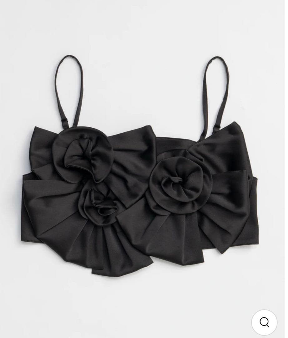 Rose Ribbon Motif Bustier メゾンスペシャル