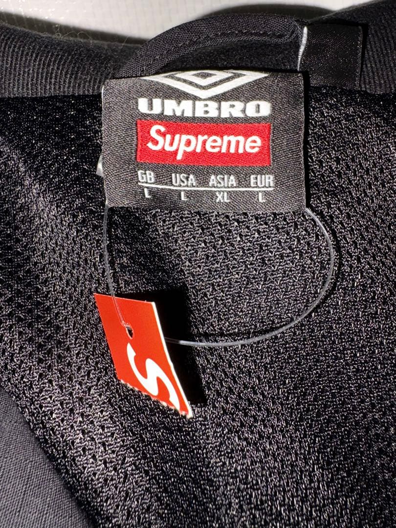ジャケット・アウター Supreme Umbro Cotton Track Jacket BLACK