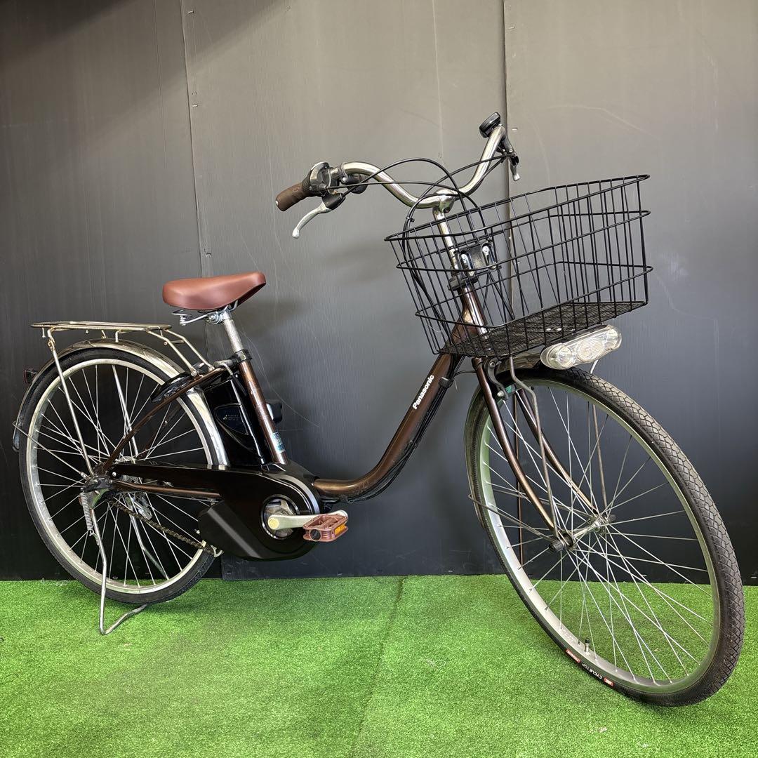 電動自転車 Panasonic Lithium vivi ブラウン　27★