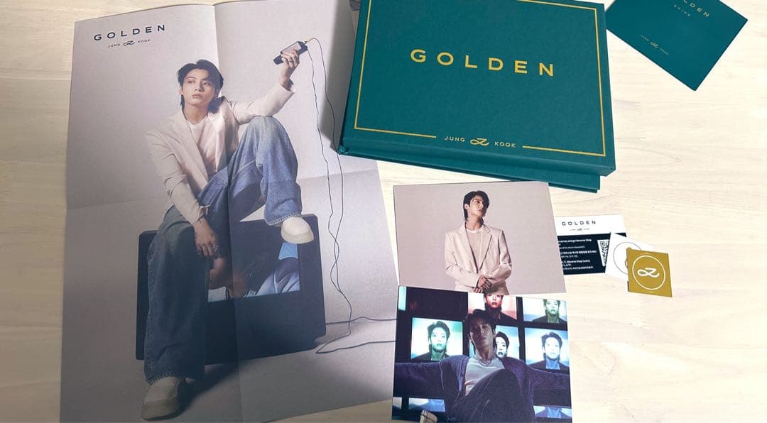 JUNGKOOK GOLDEN アルバム