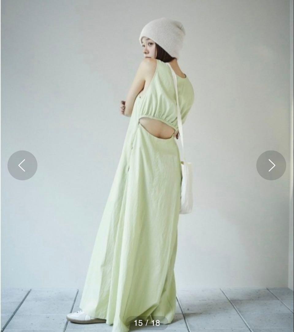 todayful Back Gather Dress ワンピース 38inch