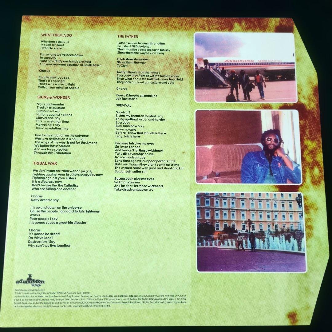 洋楽 BLACK ROOTS On the frontline 2LP