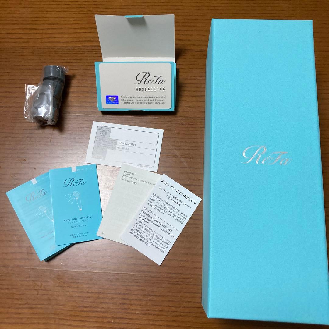 ✌︎('ω'✌︎ ) 新品未使用　リファファインバブルSシャワーヘッド