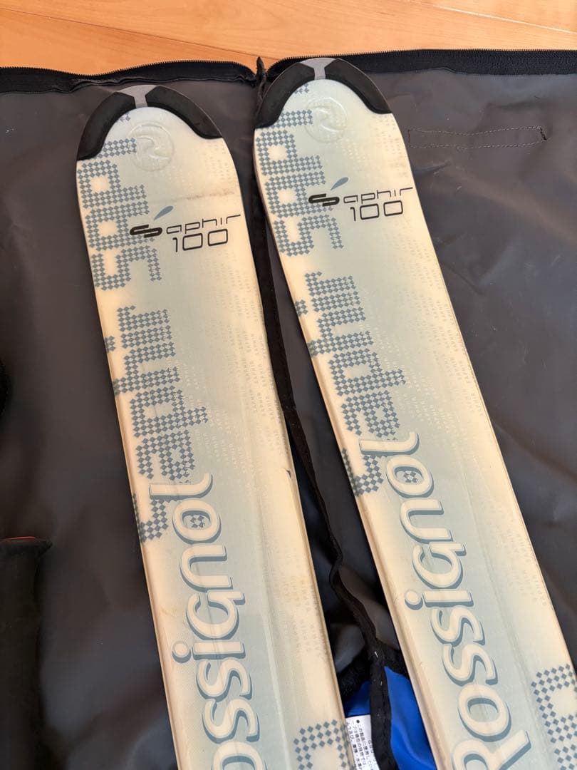 スキー板　ロシニョールrossignol 154cm ストック　105cm