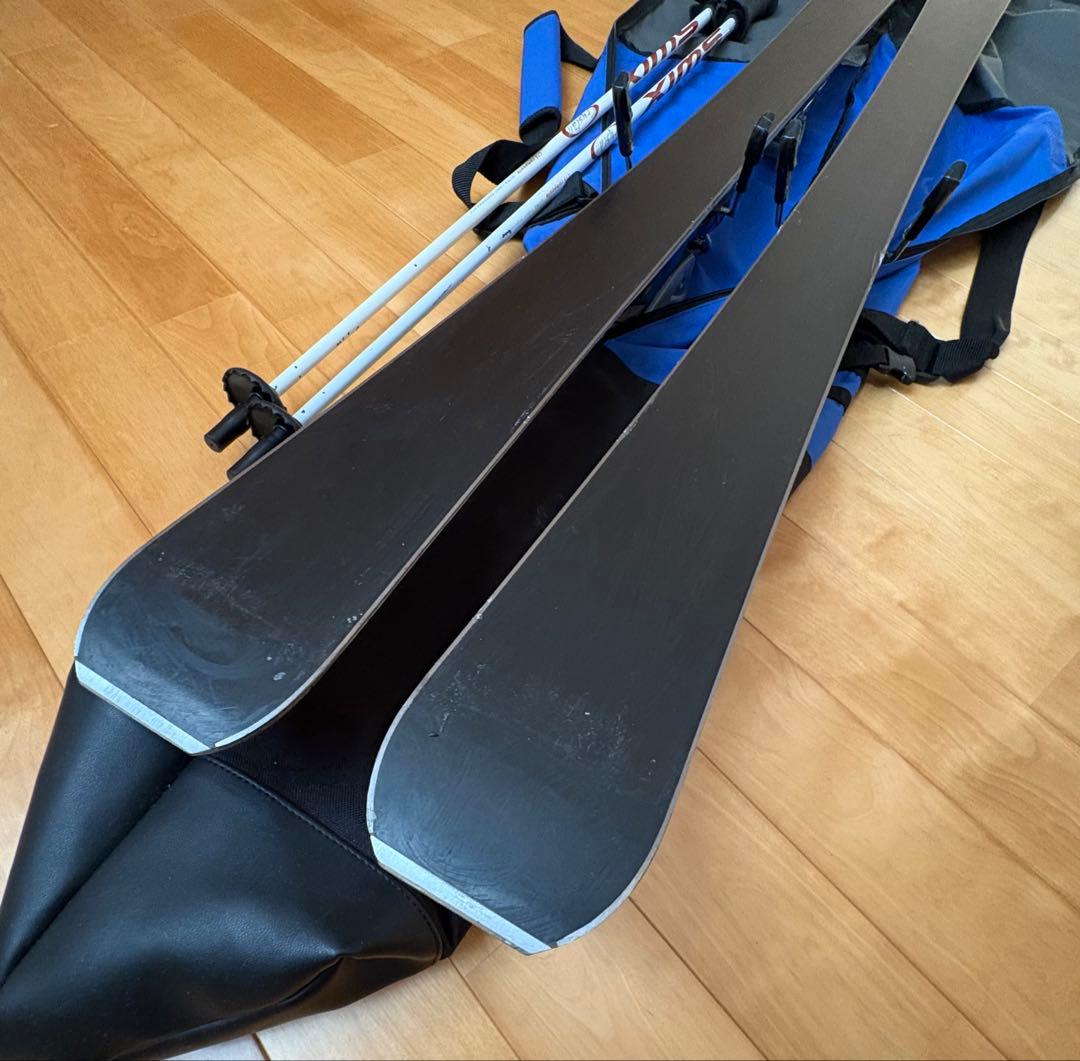 スキー板　ロシニョールrossignol 154cm ストック　105cm
